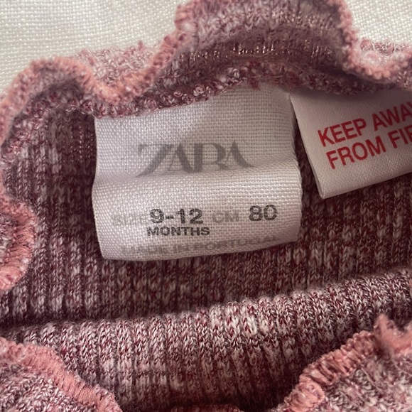 Purple roll neck rubbed shirt, 9-12 months - Picture 3 of 3